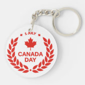 Canada Day Celebration-24658 Sleutelhanger (Achterkant)
