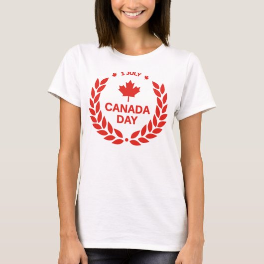 Canada Day Celebration-24658 T-shirt (Voorkant)