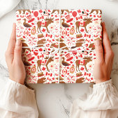 Canada Day Celebration Pattern Cadeaupapier