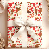 Canada Day Celebration Pattern Cadeaupapier