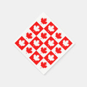 Canada Day Checkerboard Servet (Hoek)