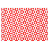 Canada Day Checkerboard Tafelkleed (Voorkant (Horizontaal))