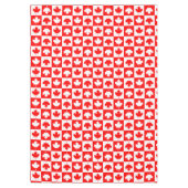 Canada Day Checkerboard Tafelkleed (Voorkant)