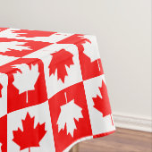 Canada Day Checkerboard Tafelkleed (Voorbeeld)