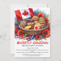 Canada Day Cookies & Coquelicots Sweetly Canadian