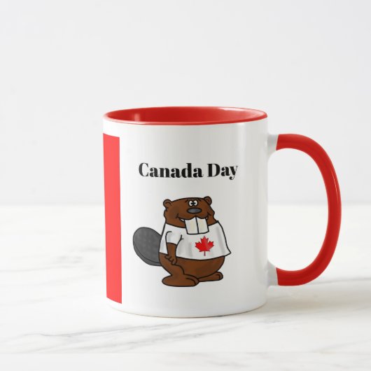 Canada Day Cute Beaver-Mok Mok (Rechts)