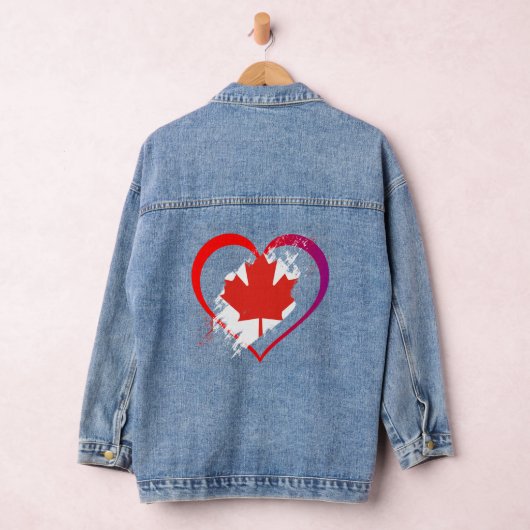 Canada Day Denim Jas Jacket (Hangar)