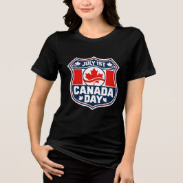 Canada Day Esdoornblad T-shirt