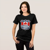 Canada Day Esdoornblad T-shirt (Voorkant volledig)