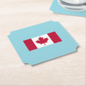 Canada Day Feestviering Kartonnen Onderzetters (Gekanteld)