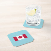 Canada Day Feestviering Kartonnen Onderzetters (Insitu)