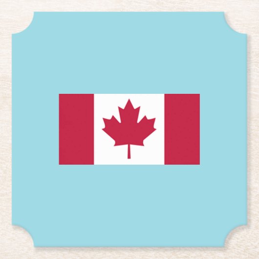 Canada Day Feestviering Kartonnen Onderzetters (Voorkant)