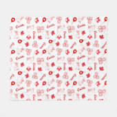 Canada Day Fleece Deken (Voorkant (Horizontaal))