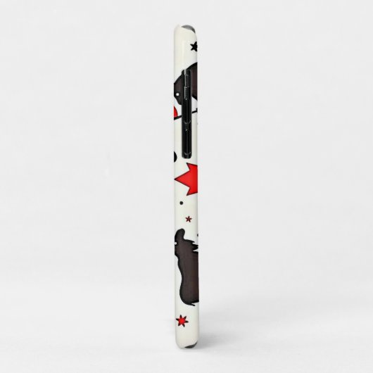 Canada Day Fun Vibes Case-Mate iPhone Case (Achterkant/links)