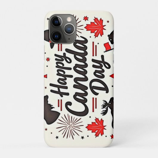 Canada Day Fun Vibes Case-Mate iPhone Case (Achterkant)