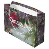 Canada Day Gift Bag Groot Cadeauzakje (Achterkant Gekanteld)