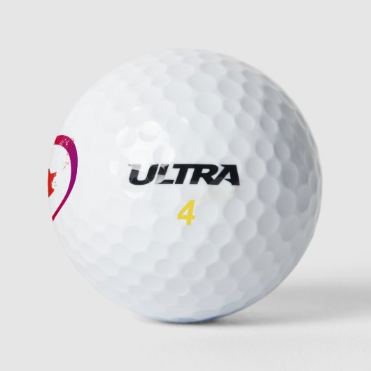 Canada Day Golf Balls Golfballen (Logo)