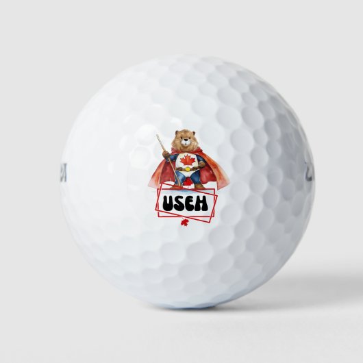 Canada Day Golfballen (Voorkant)