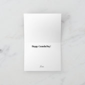 Canada Day Graphics Kaart (Binnen)