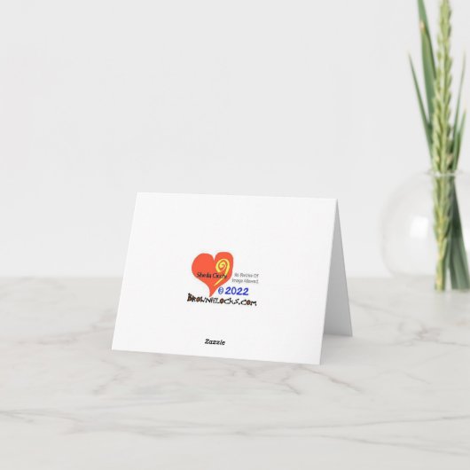 Canada Day Graphics Kaart (Achterkant)