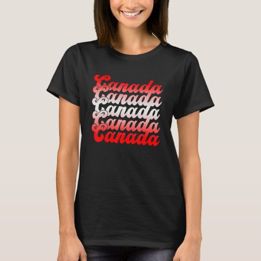 Canada Day Happy Canada Day Maple of Canada Maple T-shirt (Voorkant)