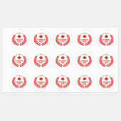 Canada Day/Juli 1ste Etiketten Labels (Vel)