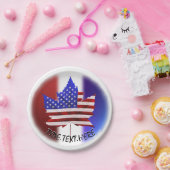 Canada Day & Juli 4th Borden Custom Paper Borden Papieren Bordje (Feest)