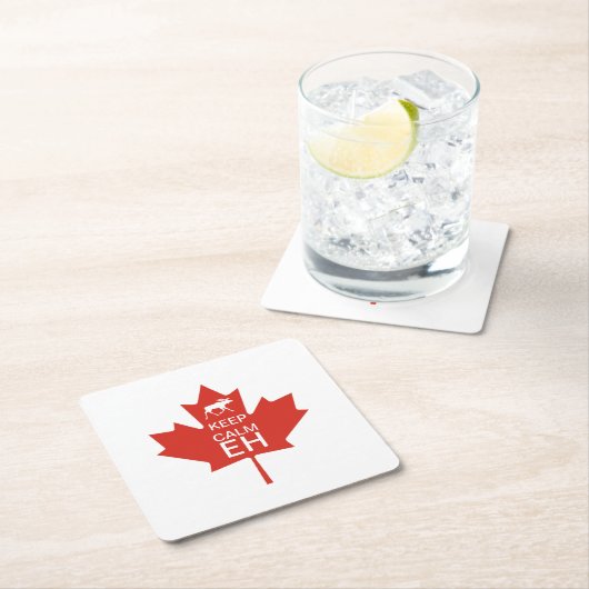 Canada Day KALM EH Kartonnen Onderzetters (Insitu)