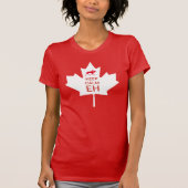 Canada Day KALM EH T-shirt (Voorkant)