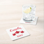 Canada Day Kartonnen Onderzetters (Insitu)