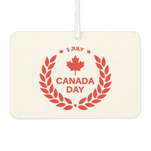 Canada Day Krans Auto Geurverfrisser Luchtverfrisser