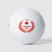 Canada Day Krans Golfballen (Voorkant)