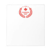 Canada Day Krans Notitieblok (Voorkant)