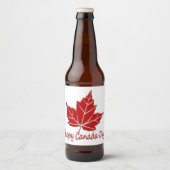 Canada Day Labels Custom Canada Liquor Bottle Bier Etiket (Voorkant)