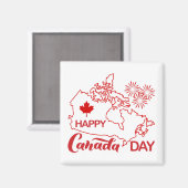 Canada Day Magneet (Voorkant / Achterkant)