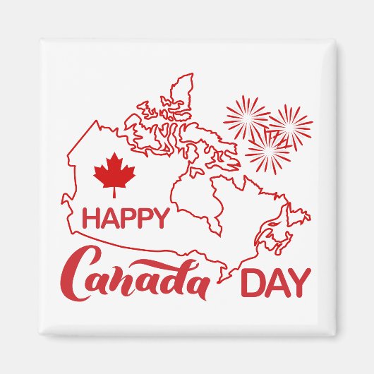 Canada Day Magneet (Voorkant)