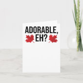 Canada Day Maple Leaf Canadians Kaart (Voorkant)