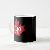 Canada Day Maple Leaf Eh Team Canadian Flag Koffiemok (Voorkant links)