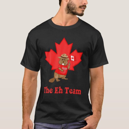 Canada Day Maple Leaf Freedom Proud Canadian Flag T-shirt (Voorkant)