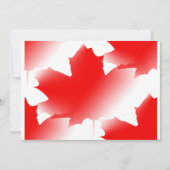 Canada Day - Maple Leaf Kaart (Voorkant)