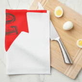 Canada Day maple leaf-liefdeshanddoek Theedoek (Quarter Fold)