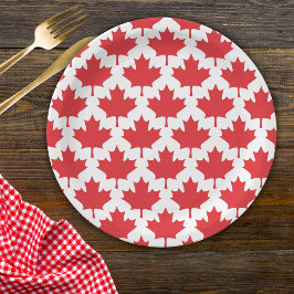 Canada Day Maple Leaf Papieren Bordje