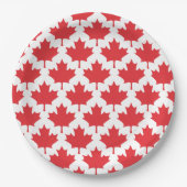 Canada Day Maple Leaf Papieren Bordje (Voorkant)
