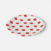 Canada Day Paper-Borden Papieren Bordje (Gekanteld)