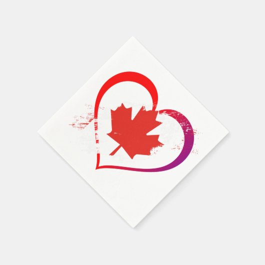 Canada Day Paper Napkins Servet (Hoek)