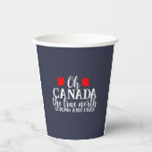 Canada Day Papieren Bekers (Voorkant)