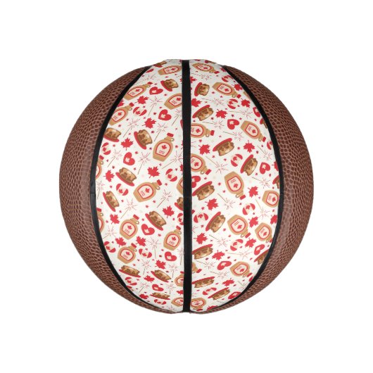 Canada Day Party Basketbal (Verticaal)