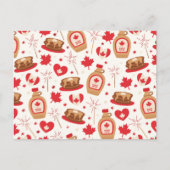 Canada Day Party Briefkaart (Voorkant)