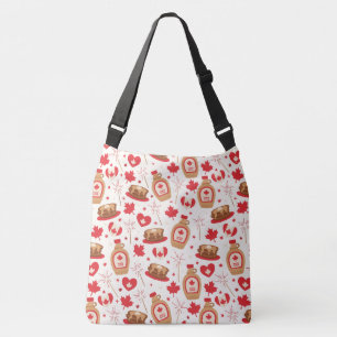 Canada Day Party Cross-Body Bag Crossbody Tas