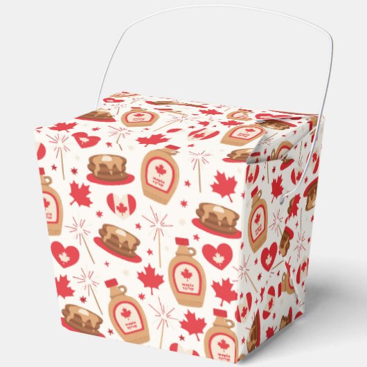 Canada Day Party Favor Box Bedankdoosjes (Voorkant)